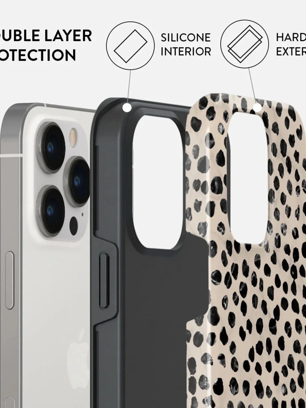 Burga Almond Latte - Cute iPhone 13 Pro Max Case